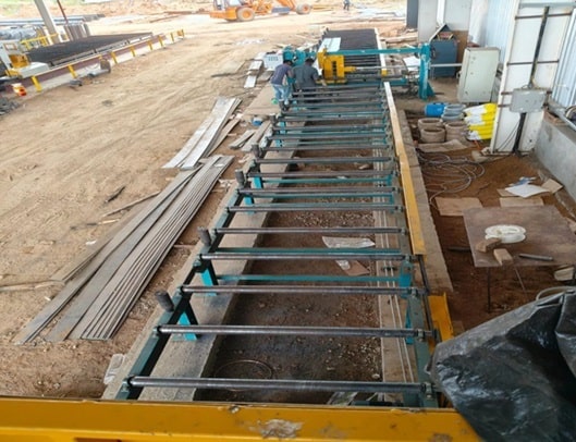 Beam welding machine